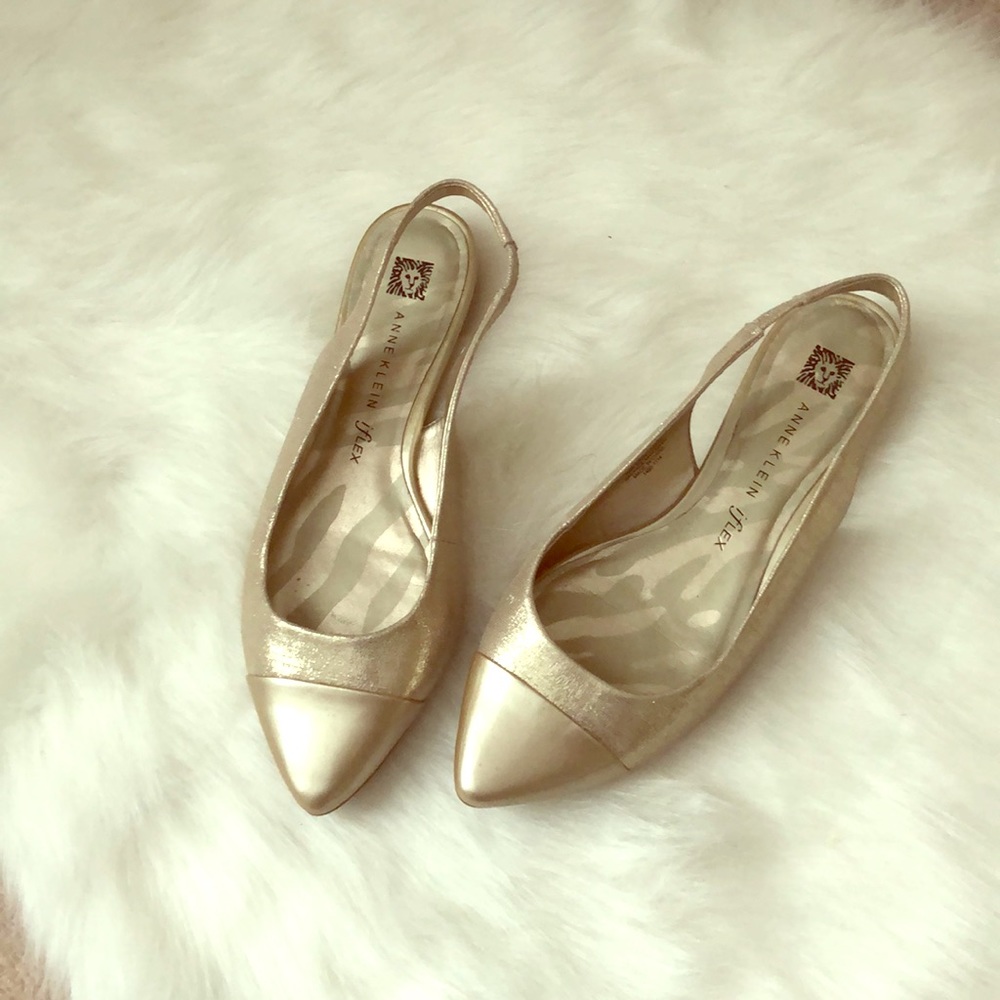 Sling back flats